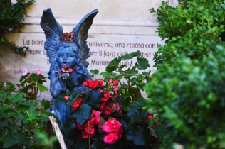 Piccolo angelo nel cimitero acattolico
